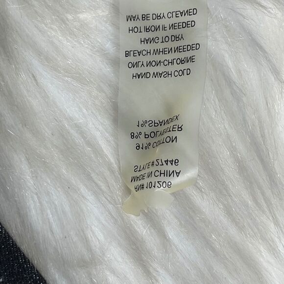 Soft Surroundings Black Denim Pull On Rhinestone Trim Pants Style #27446 Sz S - Picture 6 of 8